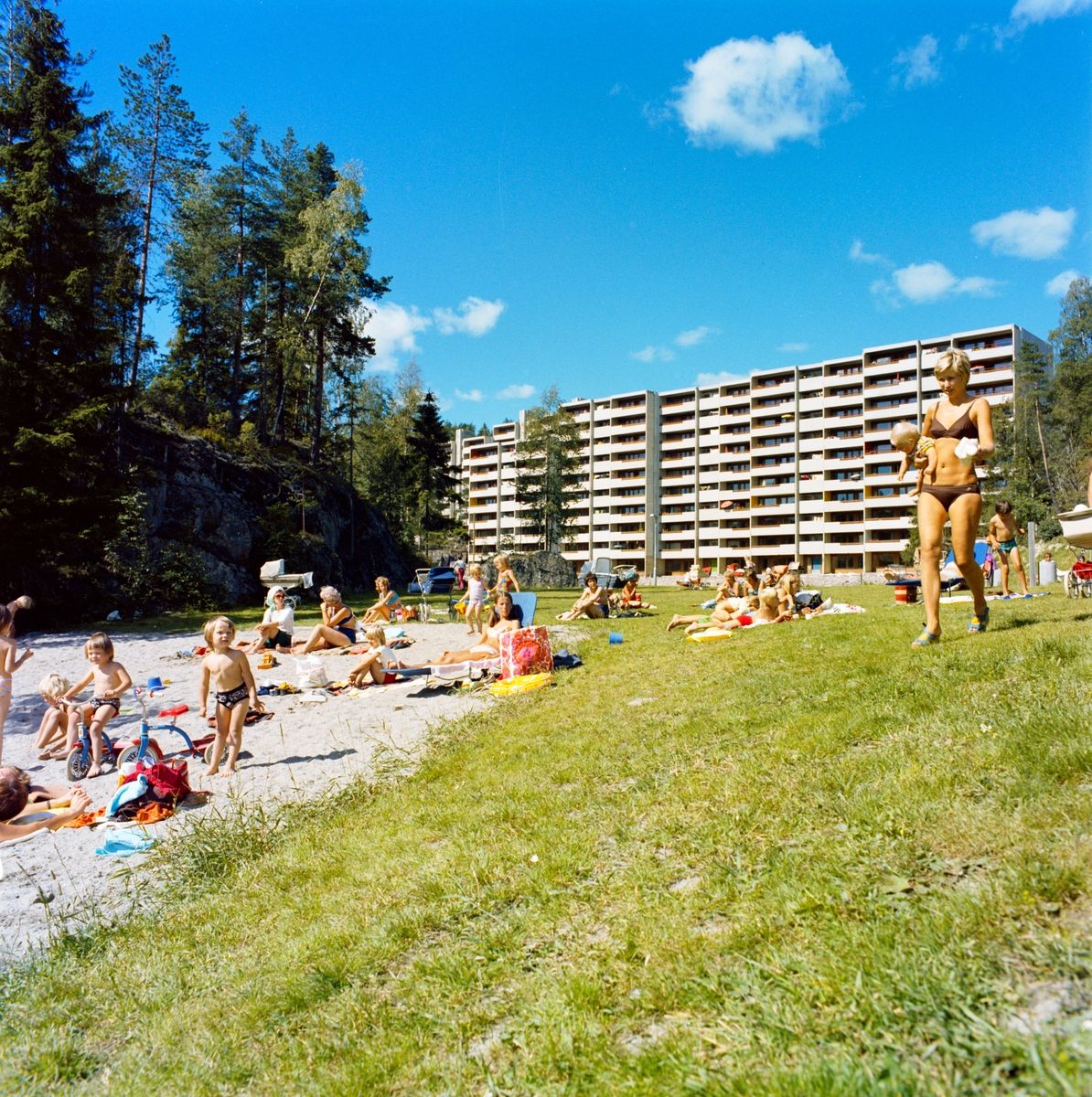 Folkeliv på Romsås.