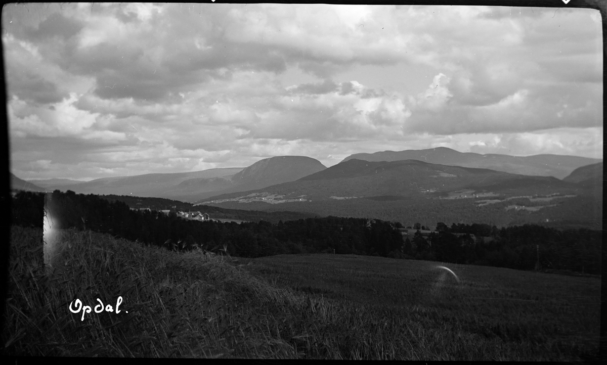 Utsikt ved Oppdal