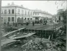 Västerås.
Ombyggnad av Storbron, c:a 1920.