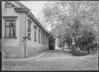 Borggårdsgatan i Linköping. Hörnet mot Storgatan.

Bilder från gatuhörn i staden Linköping åren 1909 till 1913. Bilderna är tagna i centrala Linköping i ett projekt att dokumentera Linköping för Linköpings stad.