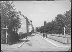 Apotekaregatan i Linköping. Hörnet mot Drottninggatan. Ett par barn syns i bild samt ett par herrar med hatt.

Bilder från gatuhörn i staden Linköping åren 1909 till 1913. Bilderna är tagna i centrala Linköping i ett projekt att dokumentera Linköping för Linköpings stad.