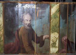 Kyrkmålning från Svanskog av Erik Jonaeus.