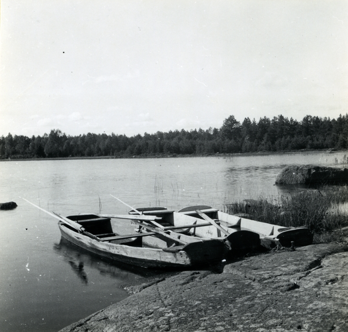 Ekor i Arvesjön nedanför Sjöbo.