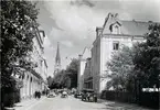 Järnvägsgatan och domkyrkan