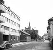 Stadsbild från Södra Stapeltorgsgatan, Gävle