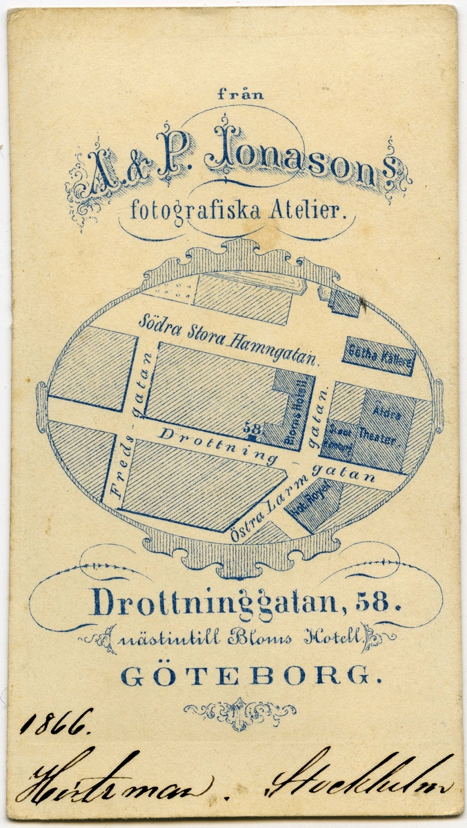 Porträtt på Hertzman, Stockholm.