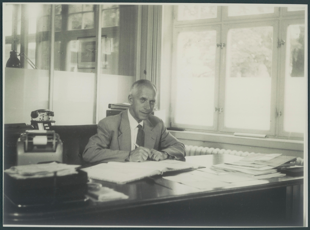 Erik Lindberg, kamrer mellan åren 1926-1962 på Forsviks bruk.