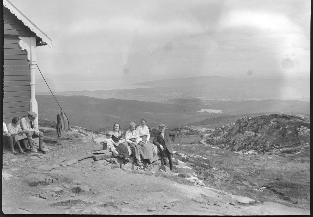 Turgåere ved Gråkallhytta