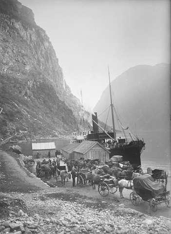 Prot: Gudvangen Nærøfjord Bryggen