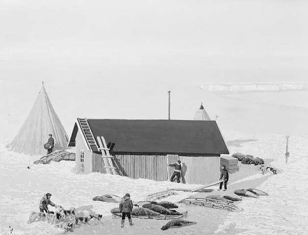 Prot: Sydpolen Framheim Brevkort