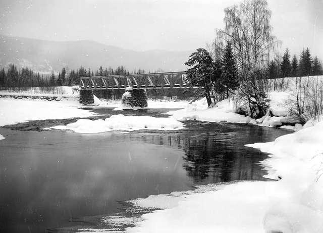 Prot: Valdresbanen Bro over Etnaelven