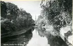 Västerås.
Svartån från Järnvägsbron, 1945.