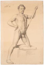 Mannsakt [Kulltegning]