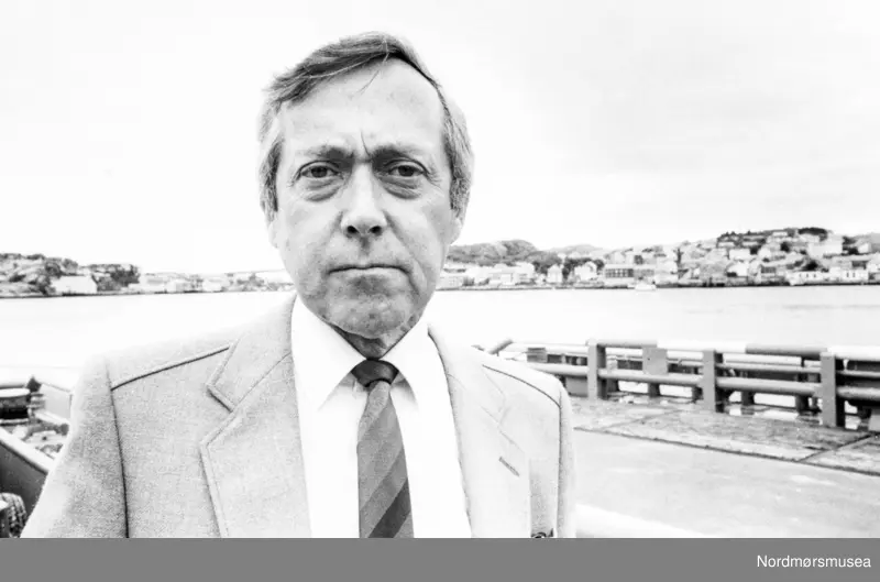 Arne Michaelsen. Fra Tidens Krav av 19. januar 1988. Bildet er fra avisa Tidens Krav sitt arkiv i tidsrommet 1970-1994.