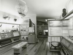 Sjöhistoriska museets permanenta utställning fotograferad 19