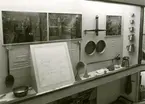 Den permanenta utställningen fotograferad 1987. Del av utställning som visar Mathållning ombord, uppbackning, proviantutdelning.
