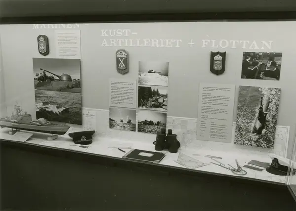 Sjöhistoriska museets permanenta utställning fotograferad 19