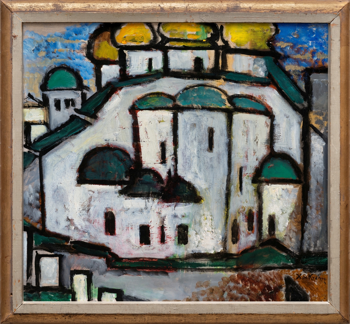 Russisk kirke [Maleri]