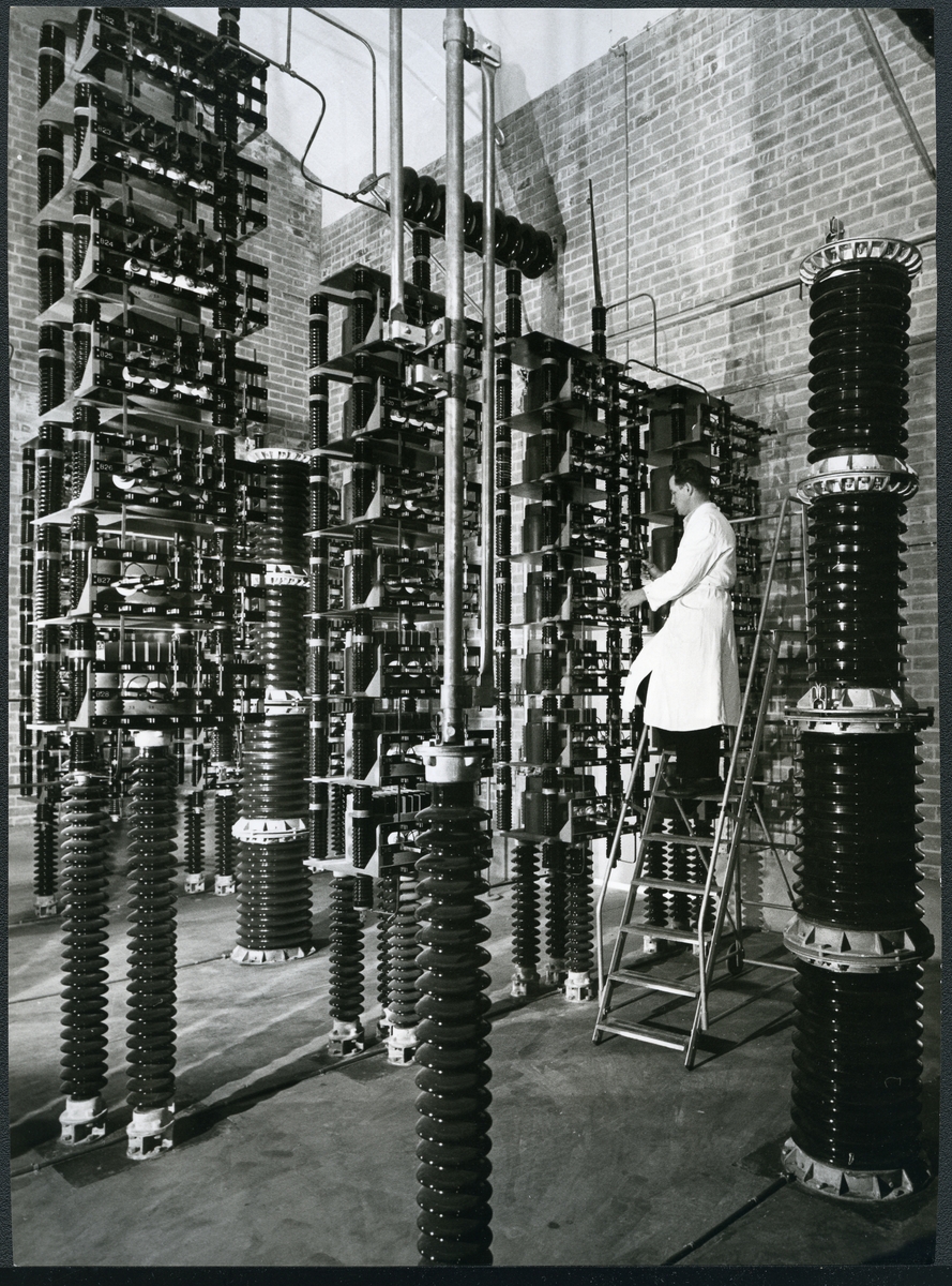 Ludvika sn, Ludvika kn.
Ludvikaverken, 1958.