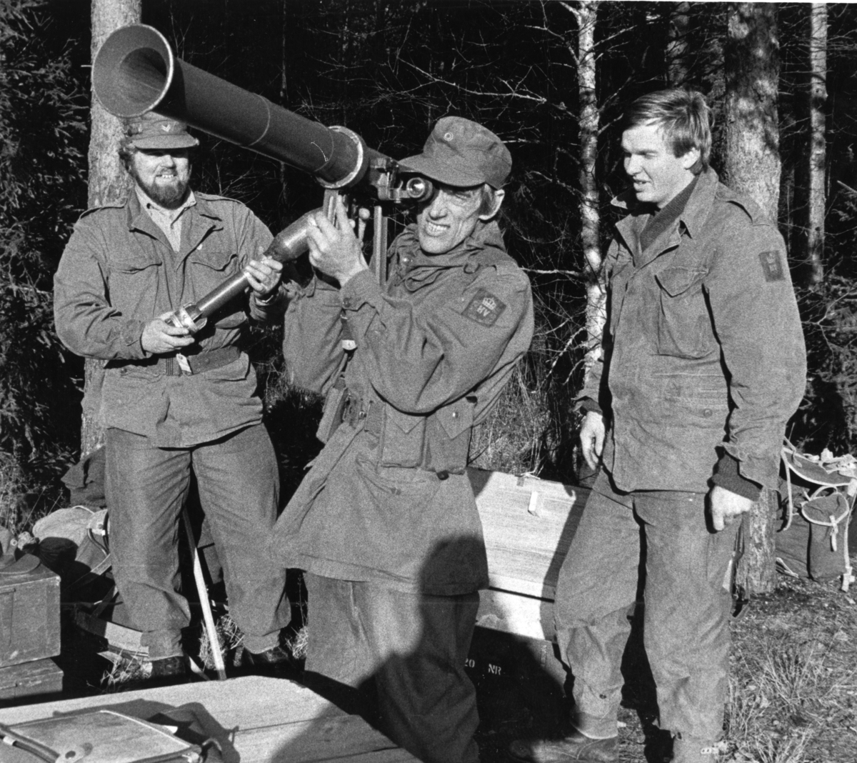 Heimvernet på Krokheia. 1980-90. Trond Buen og Ditte Dahll (bilde 1) Trygve bråtø (bilde 3).