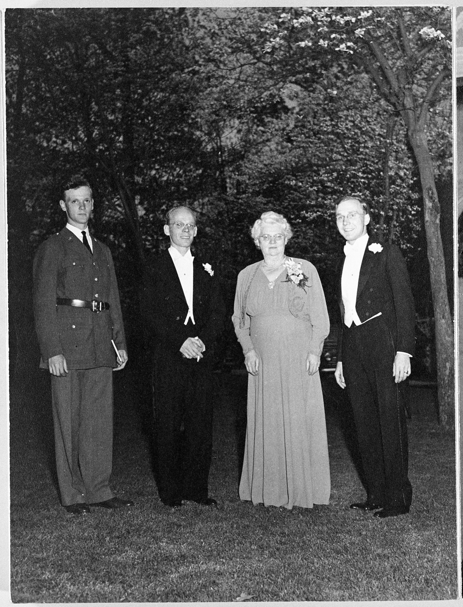 Robert, Raymond, Johanne og Harold