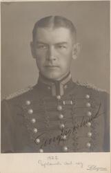 Porträtt av Georg Karl Waldemar Fagerlund, major vid Uppland