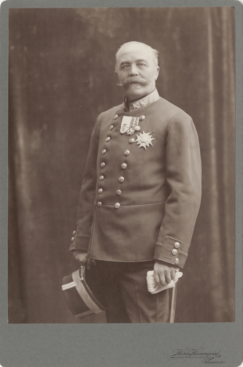 Porträtt av Hemming Gadd, generallöjtnant vid Generalitetet.