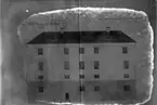 Västerås slott. Ritning, södra längans ytterfasad före 1920,