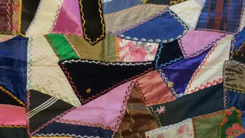 Crazy quilten frå Nybyggarstova