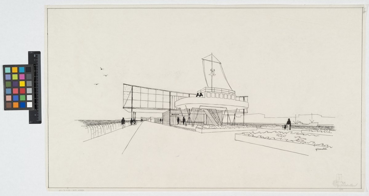 H55
Perspektiv & skisser
Sjöfartshallen