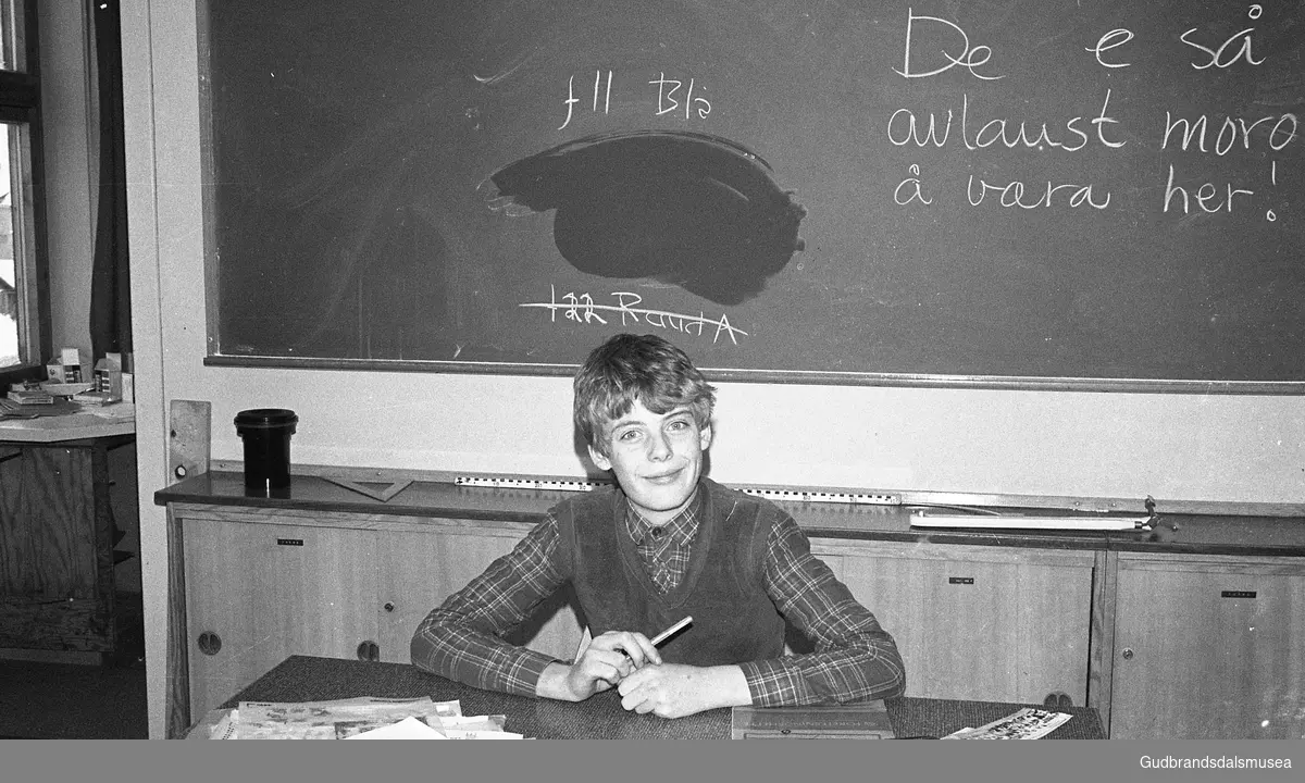 Prekeil'n, skuleavis Vågå ungdomsskule, 1974-84.
Øyvind Stadeløkken.