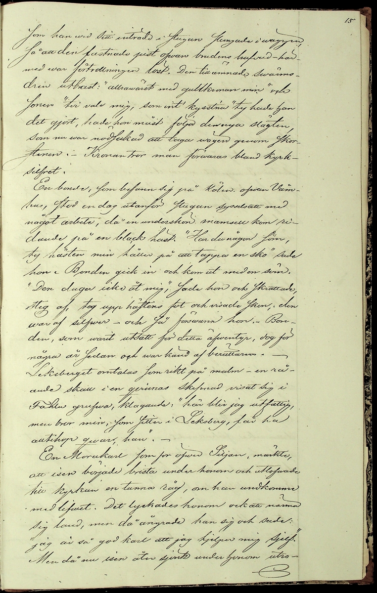 Reseberättelse om en antikvarisk undersökningsresa under juli och augusti månader år 1867 av läroverksadjunkten O. W. Wahlin. 

Socknar som är beskrivna: 
-Leksand (Sunnanäng, Hjortnäs, Sjugare, Gårda häll,Bergsäng, Tjuvholmen, Kärrongbron, Trutsudden, Drittnäs, Gullgatan, Kråkham, Björkberg,    Granberg, Laknäs, Flenberget, Skyberget, Hjortnäs). 
-Rättvik (Tina, Kyrkudden, Brottningen, Hällskärsudden, Kungshols-högen, Kungshamnsskär, Stumsnäs, Amnskär, Kungsviken, Erik Nicule's sten,    Stenen i Norränget, Kalken, Altsarbyn, Benkammar-åkern, Rvergistus åkern, Kyrkboden). 
-Ore (Vindförsberg, Dalfors)
-Orsa (Ore älven)
-Mora (Kråkberg, Orsasjön, Vånsnäs udde, Öna, Långlet, Jättgraven, Vagngropa, Kättbo, Venjan, Skottmyran, Vimo hed, Leksberget)
-Venjan (Vindfångnäset, Torrnäset, Van, Norra Finnäs, Ryttarheden, Landbobyn)
-Järna (Trollhålan)
-Gagnef (Svedjan, Hedningaknös, Bastbergets fäbod, Kjättsar bodarna, Gråbodarna, trollkyrka, Långåsberget, Rista, Norbäcksbodarna)

Not:  Munkstil, runor, Sax-musköt, kalkbod, pilskaft, lada, skatter, benbitar, metallgryta, lansspetsar, knivar, slagg, myrjärn, metallskål, Valborgsmässa, kyrkbyggnad, kummel, stenkummel, kol, rösen, gravhög, ättehög, kopparkista, altartavla, jätte, korsvägar, slagfält.
----------------------------------------------------------------------------------
-By (Fimossen, Trankullen, Fullsta gärde, Näs kvarn, Biskopsholmen, Berg, Orrbergs gubbe, Dansarhedarna, Grönsinka bruk, Rossberga, Tyskbo,    Ingeborgbo slätten, Hofmans pina, Pinan, Fornby, Degerbacken, Näs färja)
-Folkärna (Bäsingen,Brunnbäcks färja, Utsunds färja, Degerön, Dalkarlsmyran, Lerbäcken, Viddarsboda) 
-Grytnäs (Grådö, Baggbohed, Knallasbenning, Avesta kapell, Åsbo kvarn, Lappkällan).

Not: 
-By: Gravhögar, svärd, stålhuva, styckekulor, runsten, biskop Svinhufvud, biskop Trolle, stenröse, gränsröse, offerröse (offerkast), mordplats,    stridsyxa, begravningsplats, Digerdöden, helsingerunor, stenyxor, skafthålsyxa.
-Folkärna: Hillebard, stridshammare, Digerdöden, stenyxor, flinta. -Grytnäs: jättar, gryta, älvkvarn, kvarnsten, ältan, lappar. 
 2: Utdrag av föregående berättelse. (3 sidor).
 3: Karta över fornminnen i Mora; "Grafhögarne vid Kråkberg", Skottmyran och Venjan; "Kumlen vid Vansjön" och "Kumlen å Vindfångnäset".


Handlingen består av 1 bok (29 sidor) "Fornminneföreningen - Diverse handlingar".