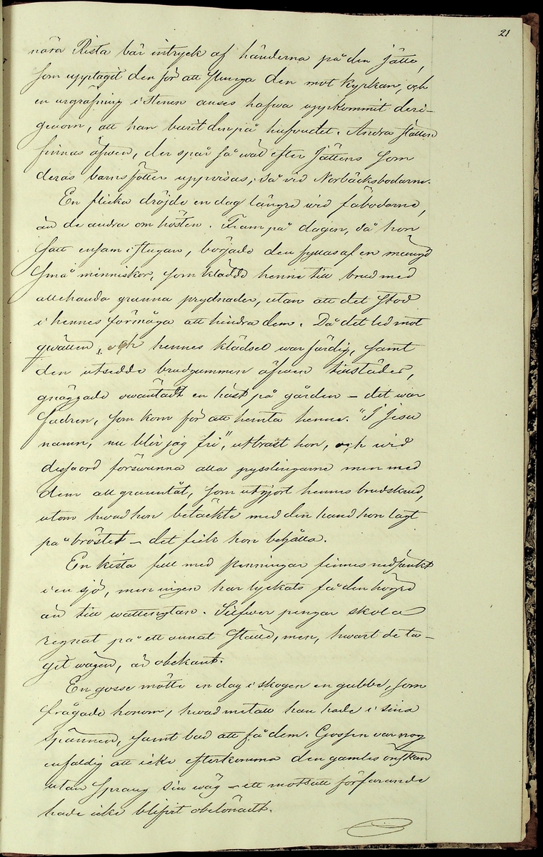 Reseberättelse om en antikvarisk undersökningsresa under juli och augusti månader år 1867 av läroverksadjunkten O. W. Wahlin. 

Socknar som är beskrivna: 
-Leksand (Sunnanäng, Hjortnäs, Sjugare, Gårda häll,Bergsäng, Tjuvholmen, Kärrongbron, Trutsudden, Drittnäs, Gullgatan, Kråkham, Björkberg,    Granberg, Laknäs, Flenberget, Skyberget, Hjortnäs). 
-Rättvik (Tina, Kyrkudden, Brottningen, Hällskärsudden, Kungshols-högen, Kungshamnsskär, Stumsnäs, Amnskär, Kungsviken, Erik Nicule's sten,    Stenen i Norränget, Kalken, Altsarbyn, Benkammar-åkern, Rvergistus åkern, Kyrkboden). 
-Ore (Vindförsberg, Dalfors)
-Orsa (Ore älven)
-Mora (Kråkberg, Orsasjön, Vånsnäs udde, Öna, Långlet, Jättgraven, Vagngropa, Kättbo, Venjan, Skottmyran, Vimo hed, Leksberget)
-Venjan (Vindfångnäset, Torrnäset, Van, Norra Finnäs, Ryttarheden, Landbobyn)
-Järna (Trollhålan)
-Gagnef (Svedjan, Hedningaknös, Bastbergets fäbod, Kjättsar bodarna, Gråbodarna, trollkyrka, Långåsberget, Rista, Norbäcksbodarna)

Not:  Munkstil, runor, Sax-musköt, kalkbod, pilskaft, lada, skatter, benbitar, metallgryta, lansspetsar, knivar, slagg, myrjärn, metallskål, Valborgsmässa, kyrkbyggnad, kummel, stenkummel, kol, rösen, gravhög, ättehög, kopparkista, altartavla, jätte, korsvägar, slagfält.
----------------------------------------------------------------------------------
-By (Fimossen, Trankullen, Fullsta gärde, Näs kvarn, Biskopsholmen, Berg, Orrbergs gubbe, Dansarhedarna, Grönsinka bruk, Rossberga, Tyskbo,    Ingeborgbo slätten, Hofmans pina, Pinan, Fornby, Degerbacken, Näs färja)
-Folkärna (Bäsingen,Brunnbäcks färja, Utsunds färja, Degerön, Dalkarlsmyran, Lerbäcken, Viddarsboda) 
-Grytnäs (Grådö, Baggbohed, Knallasbenning, Avesta kapell, Åsbo kvarn, Lappkällan).

Not: 
-By: Gravhögar, svärd, stålhuva, styckekulor, runsten, biskop Svinhufvud, biskop Trolle, stenröse, gränsröse, offerröse (offerkast), mordplats,    stridsyxa, begravningsplats, Digerdöden, helsingerunor, stenyxor, skafthålsyxa.
-Folkärna: Hillebard, stridshammare, Digerdöden, stenyxor, flinta. -Grytnäs: jättar, gryta, älvkvarn, kvarnsten, ältan, lappar. 
 2: Utdrag av föregående berättelse. (3 sidor).
 3: Karta över fornminnen i Mora; "Grafhögarne vid Kråkberg", Skottmyran och Venjan; "Kumlen vid Vansjön" och "Kumlen å Vindfångnäset".


Handlingen består av 1 bok (29 sidor) "Fornminneföreningen - Diverse handlingar".