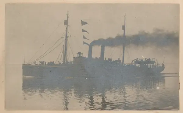 Vermessungsschiff Panther.