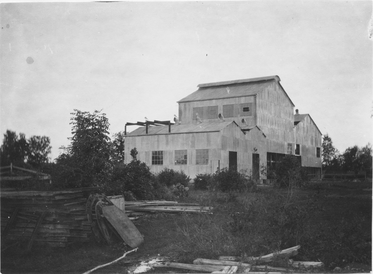 Torvtorkningsanläggning i Martebomyr.