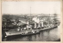 Light Cruiser "Wiesbaden" sank in battle at Skagerak