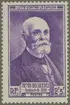 Frimärke ur Gösta Bodmans filatelistiska motivsamling, påbörjad 1950.
Frimärke från Frankrike, 1946. Motiv av Antoine Henri Becquerel: 1852-1908. Fysiker i Frankrike. Elektricitet och elektrooptik. Uranhaltiga kroppars strålning: 