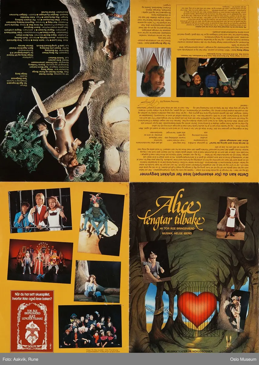 Alice lengtar tilbake (1987 Det Norske Teatret) [papirkunst]