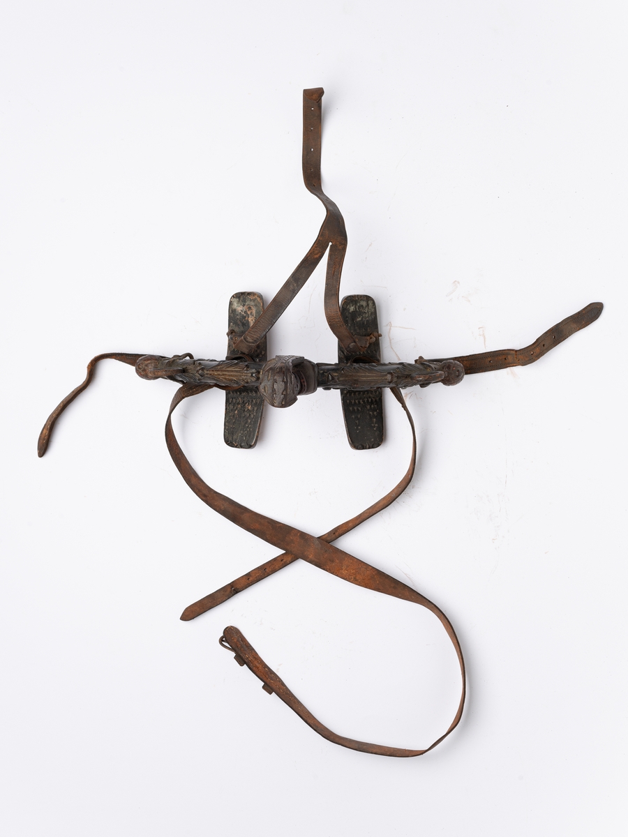 Akantusranker og mannshode