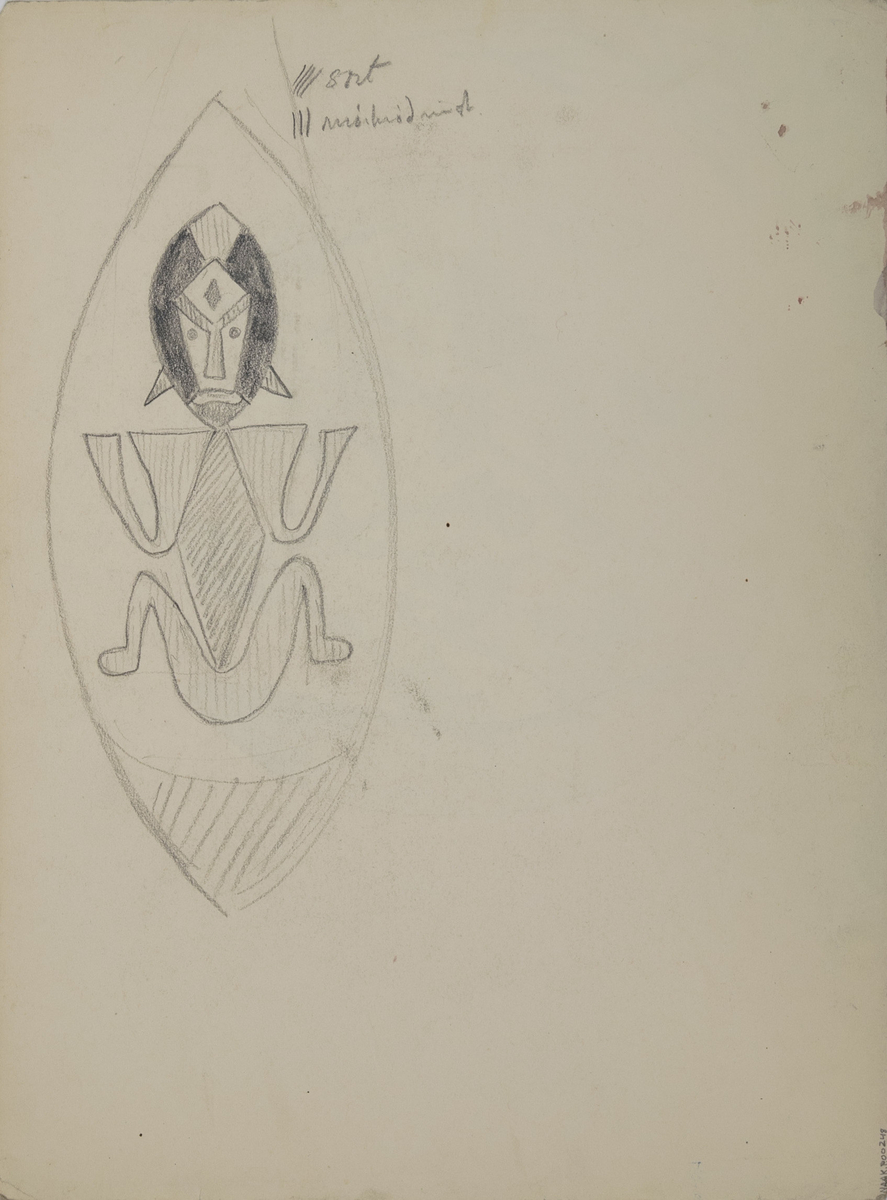 Side 1: Fugler og blomster
Side 2: Figur