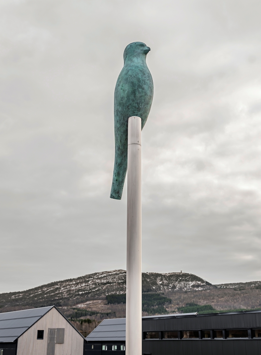 Bålet får folk til å komme sammen. Flammenes hypnotiske dans varmer, gir et felles fokus og får samtalen til å flyte av sted, mens røyksøylen stiger opp i nattehimmelen. I Verstos skulpturgruppe danner stein, bronseskulpturer, trebenker og en pizzaovn en åpen sirkel rundt bålplassen. Når går noe fra å være natur til å bli arkitektur? Skulpturene danner en bålplass, og en ramme for sosialt samvær. Mellom de grovhogde steinene dukker det opp raffinerte detaljer: Et dobbeltsneglehus, et hvilende hode, to spiralhorn, en krystallisk form og blikket fra en våkende rovfugl.