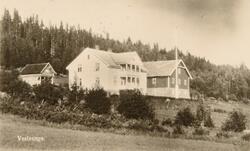 Postkort, Ringsaker, Brumunddal, Vesleenga, Berger Langmoens