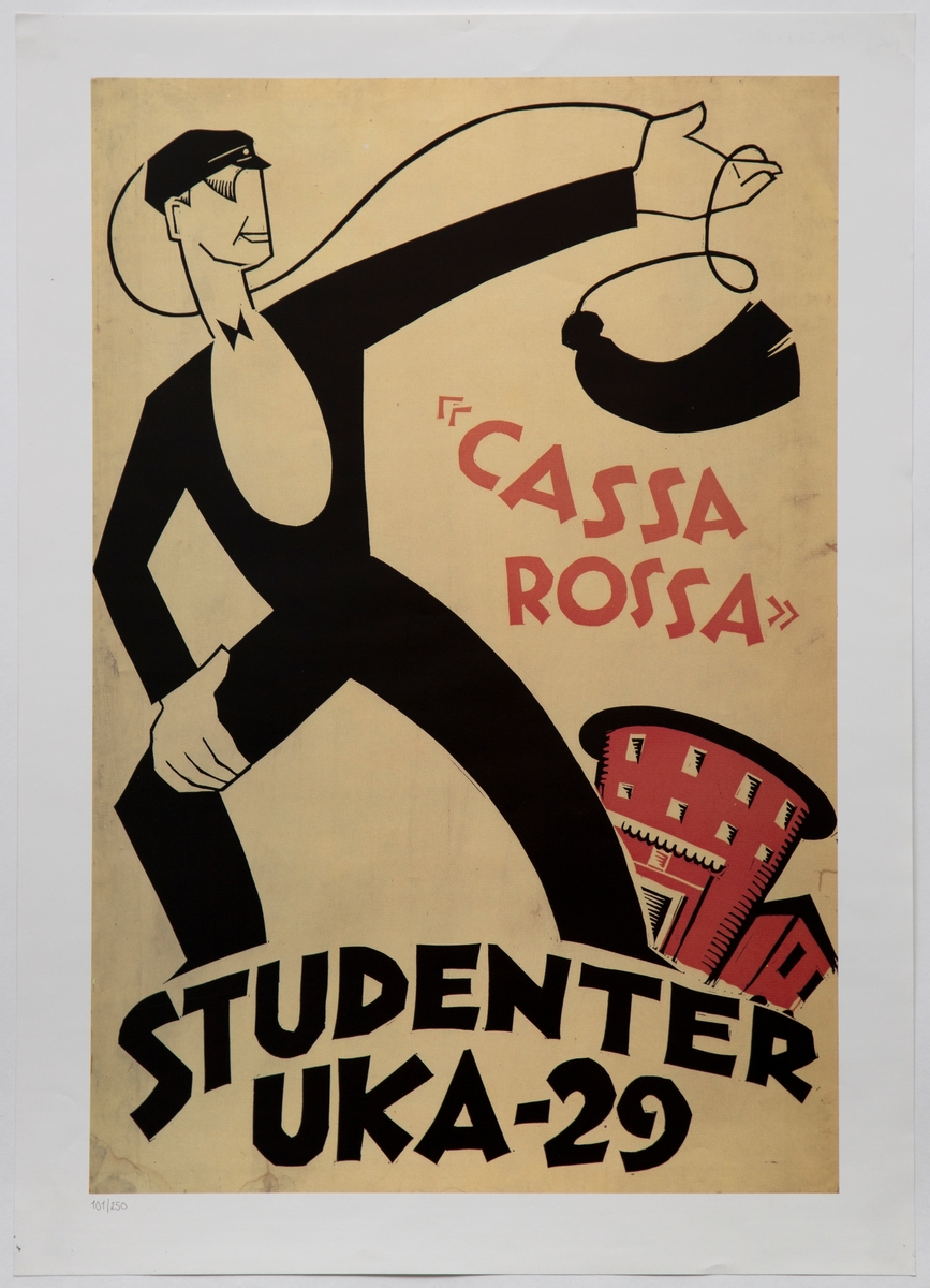 Cassa Rossa:  Studenteruka-29 [Plakat for arrangement]