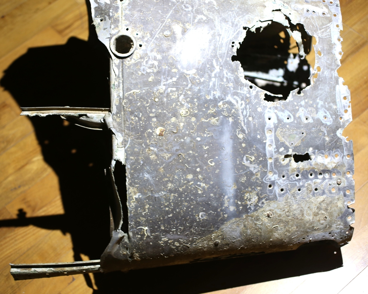 Original skrogdel til Messerschmitt BF-109G.