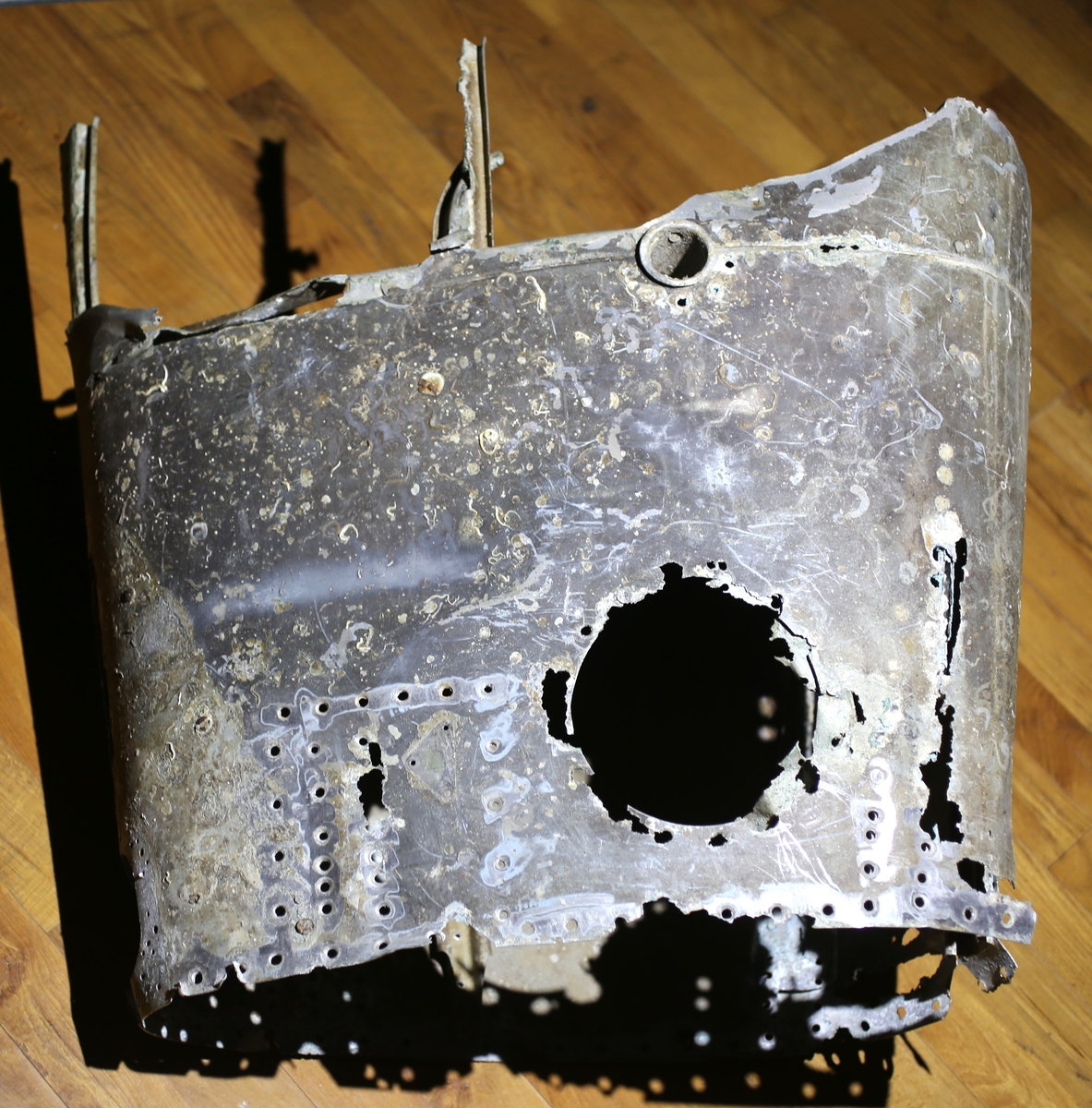 Original skrogdel til Messerschmitt BF-109G.