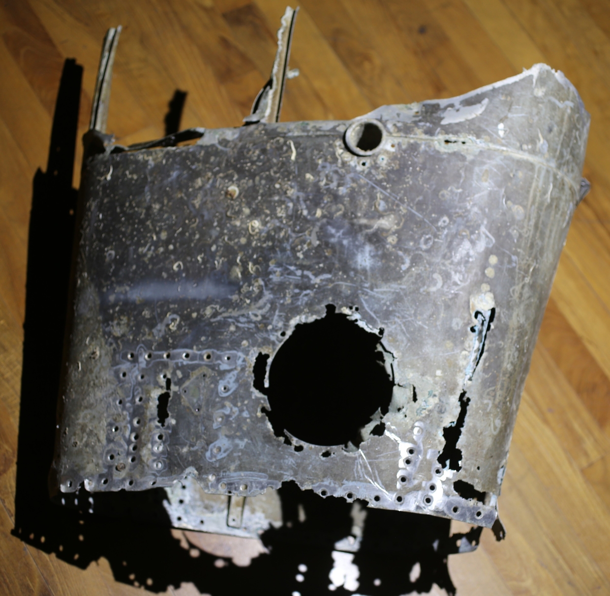 Original skrogdel til Messerschmitt BF-109G.