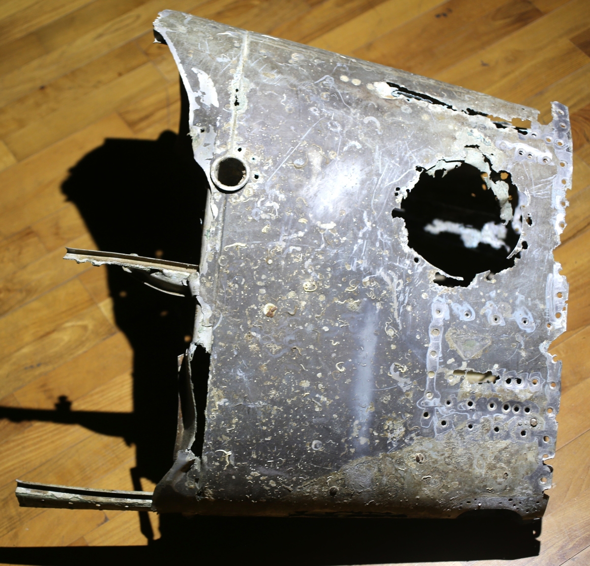 Original skrogdel til Messerschmitt BF-109G.