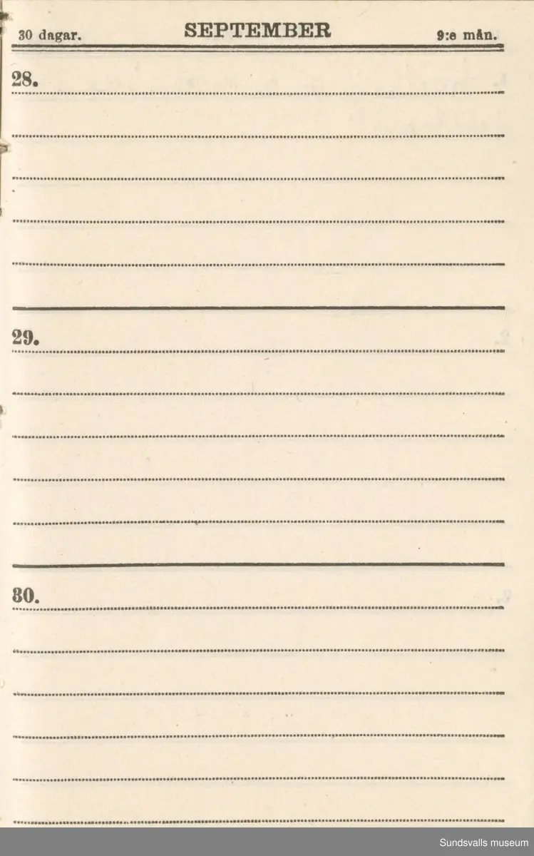 Dagbok. Erik Petter Wallmark (1870-1891) 

E.P. Wallmark föddes på ett hemman i Valla, Selånger. Han var student vid Uppsala universitet och klarade sin fil.kand. på endast två terminer.  E.P. Wallmark var sjuk i tbc och avled endast 20 år gammal. 
Anteckningarna, skrivna mellan 1888-1891, rör bland annat hans tid i Uppsala och sjukdomens förlopp. 

Se länkade filer för komplett dagbok