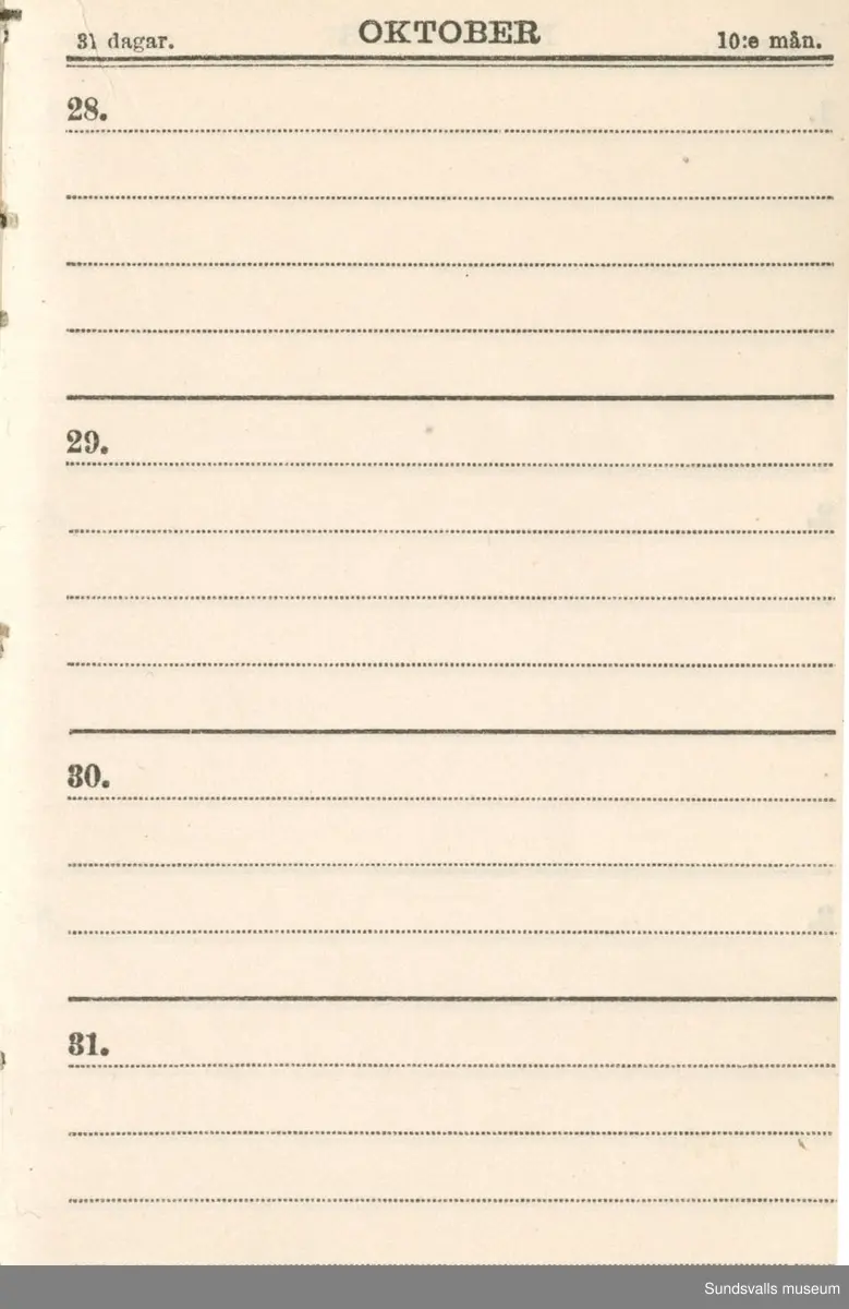 Dagbok. Erik Petter Wallmark (1870-1891) 

E.P. Wallmark föddes på ett hemman i Valla, Selånger. Han var student vid Uppsala universitet och klarade sin fil.kand. på endast två terminer.  E.P. Wallmark var sjuk i tbc och avled endast 20 år gammal. 
Anteckningarna, skrivna mellan 1888-1891, rör bland annat hans tid i Uppsala och sjukdomens förlopp. 

Se länkade filer för komplett dagbok