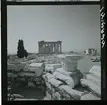 2795 Grekland Akropolis. Vy över templet Parthenon.